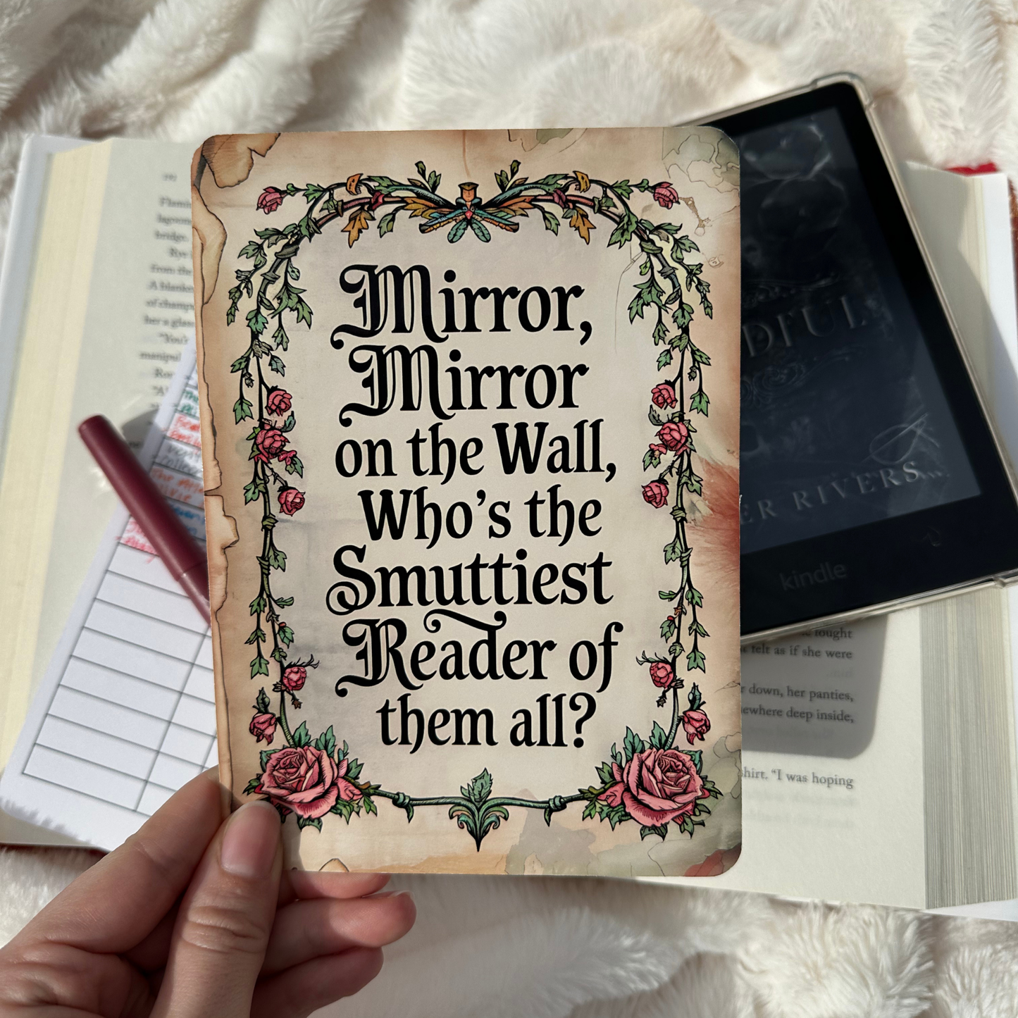 Mirror Mirror Paperwhite Kindle Insert