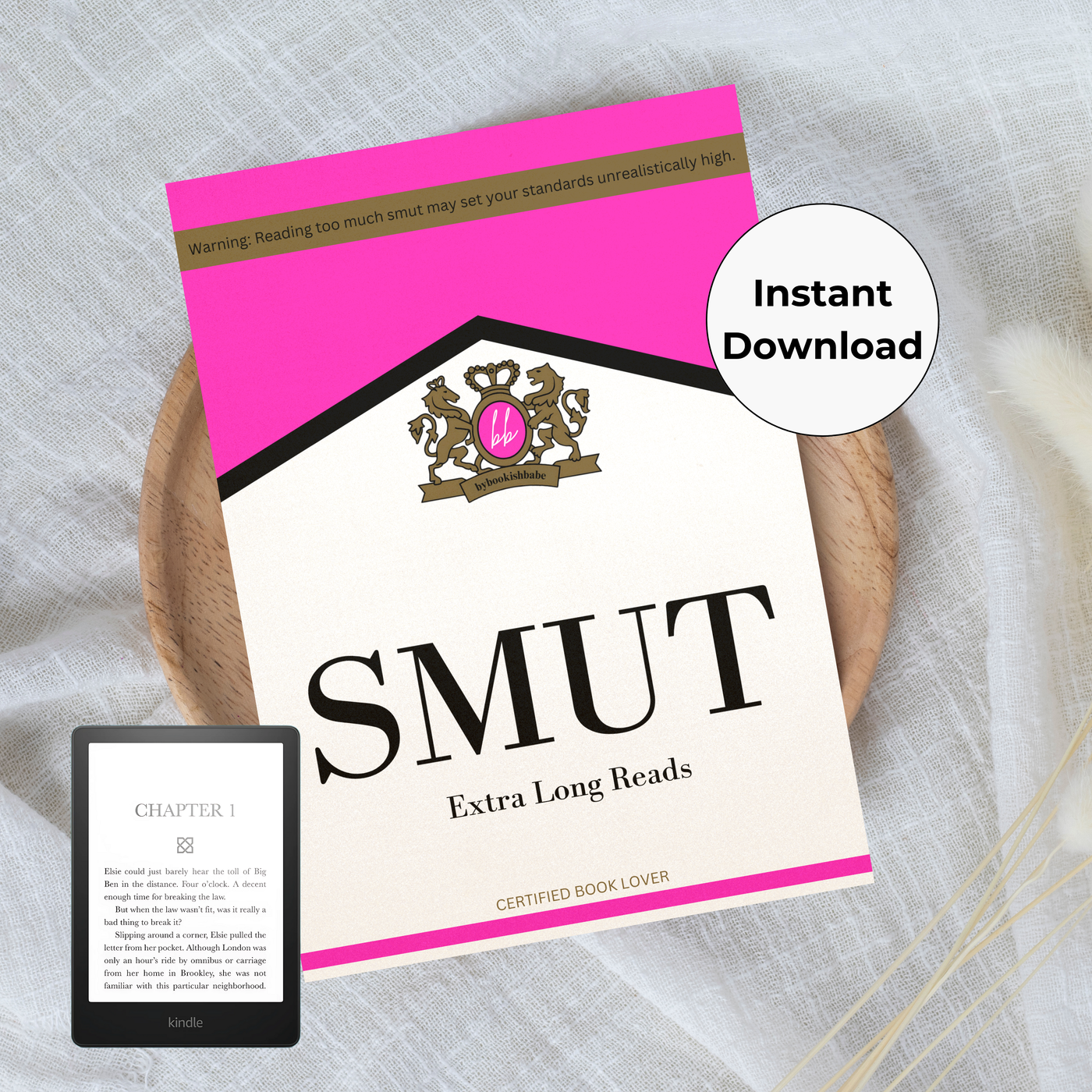 Pink Marlboro Printable Kindle Insert