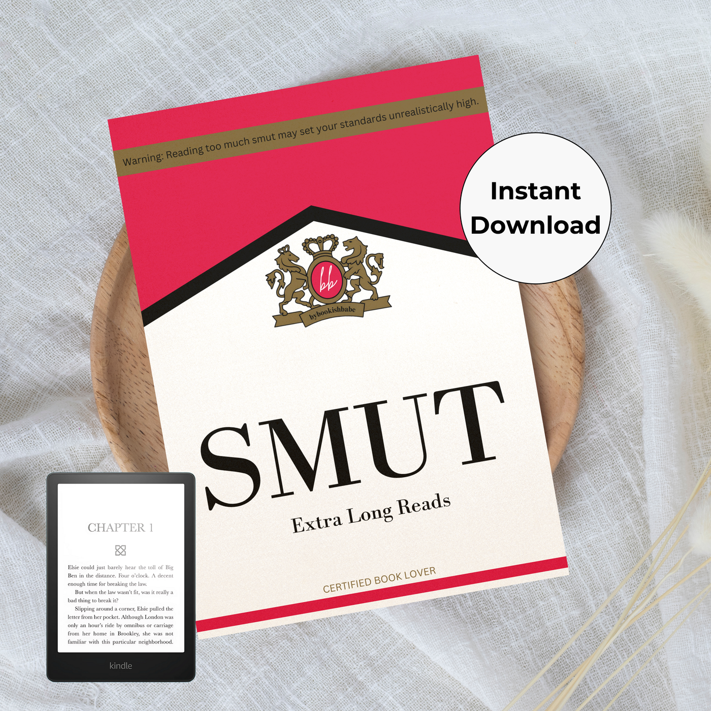 Red Marlboro Printable Kindle Insert