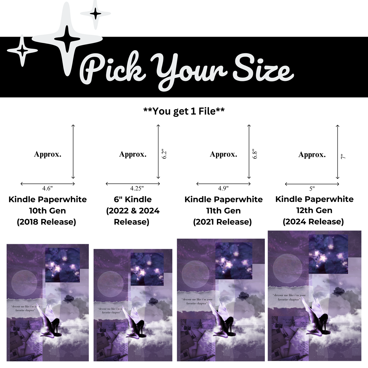 Lustful Delight — Kindle Insert (Printable)