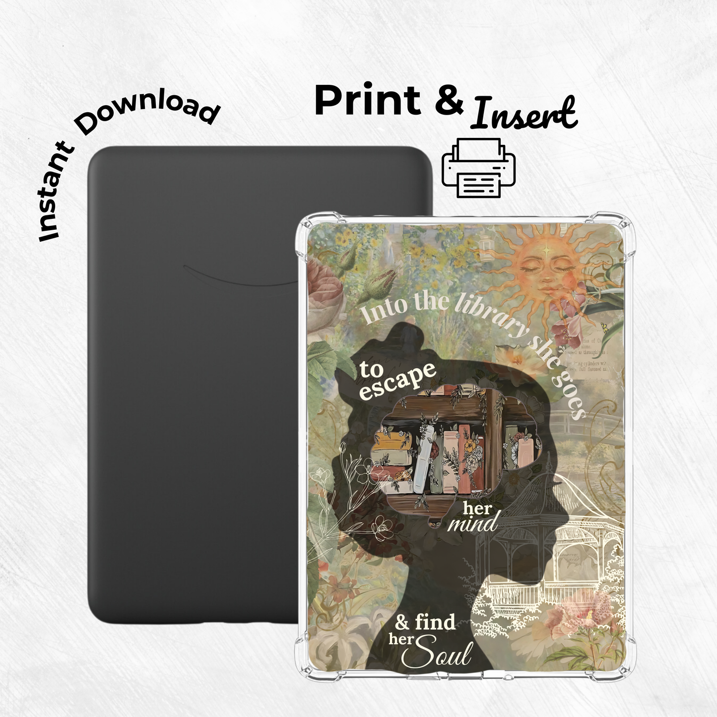 Summer Day Printable Kindle Insert