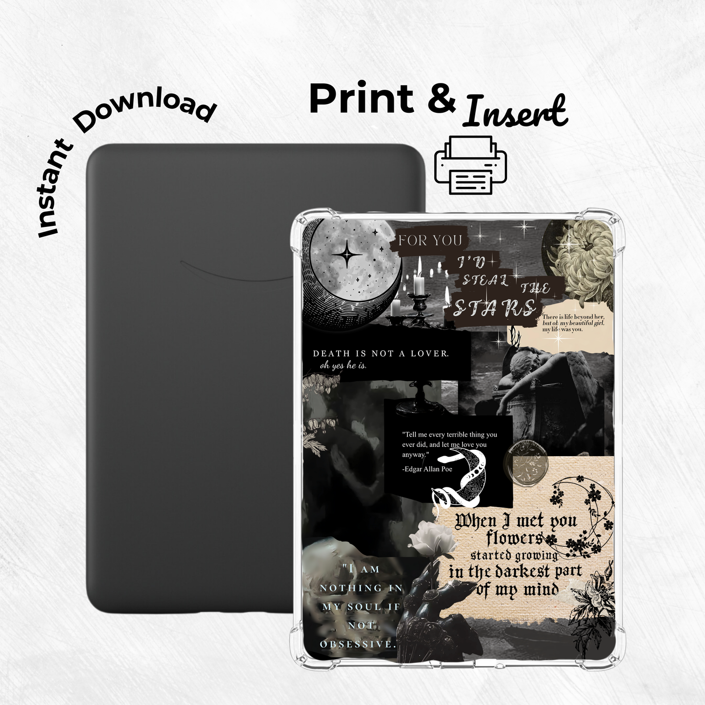Dark Affair Printable Kindle Insert
