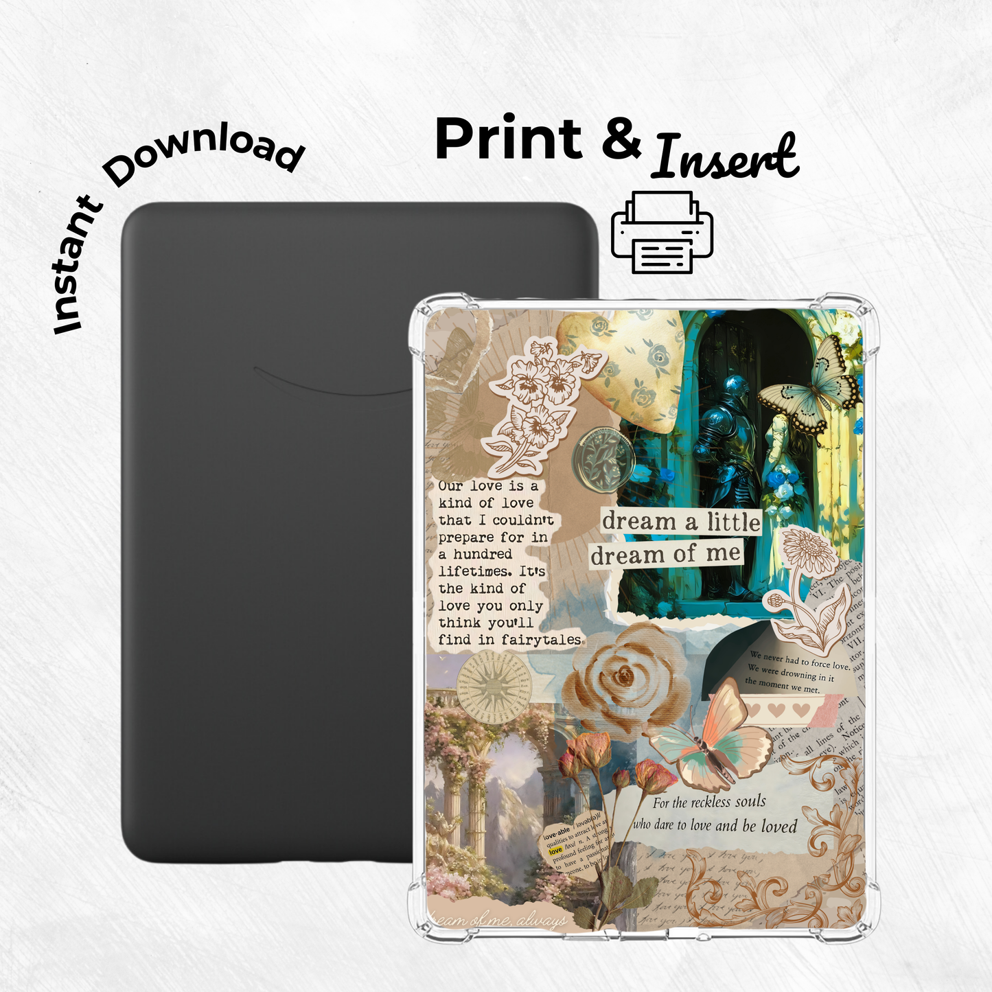 Dreamy Affair Printable Kindle Insert