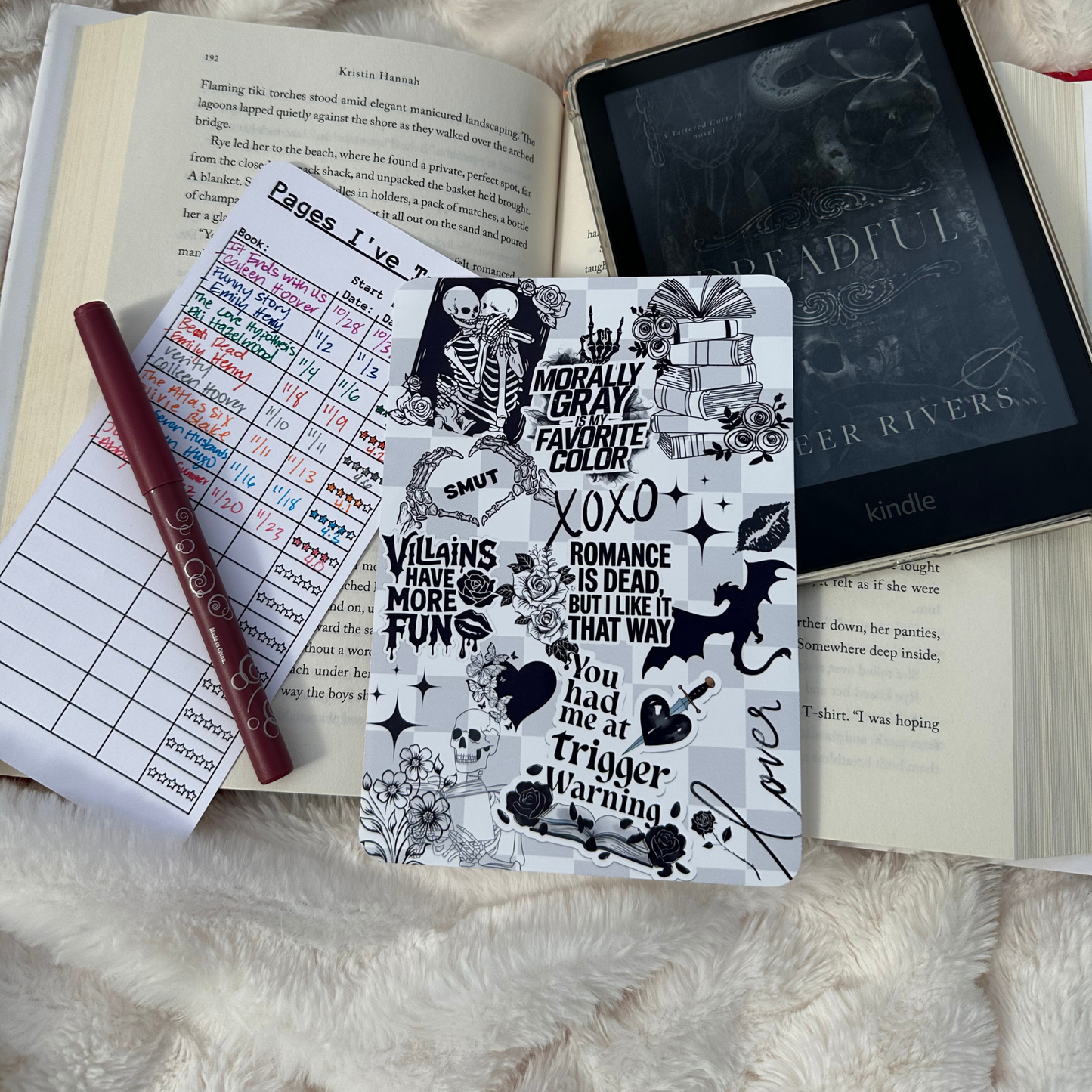 Dark Romance BW - Kindle Insert