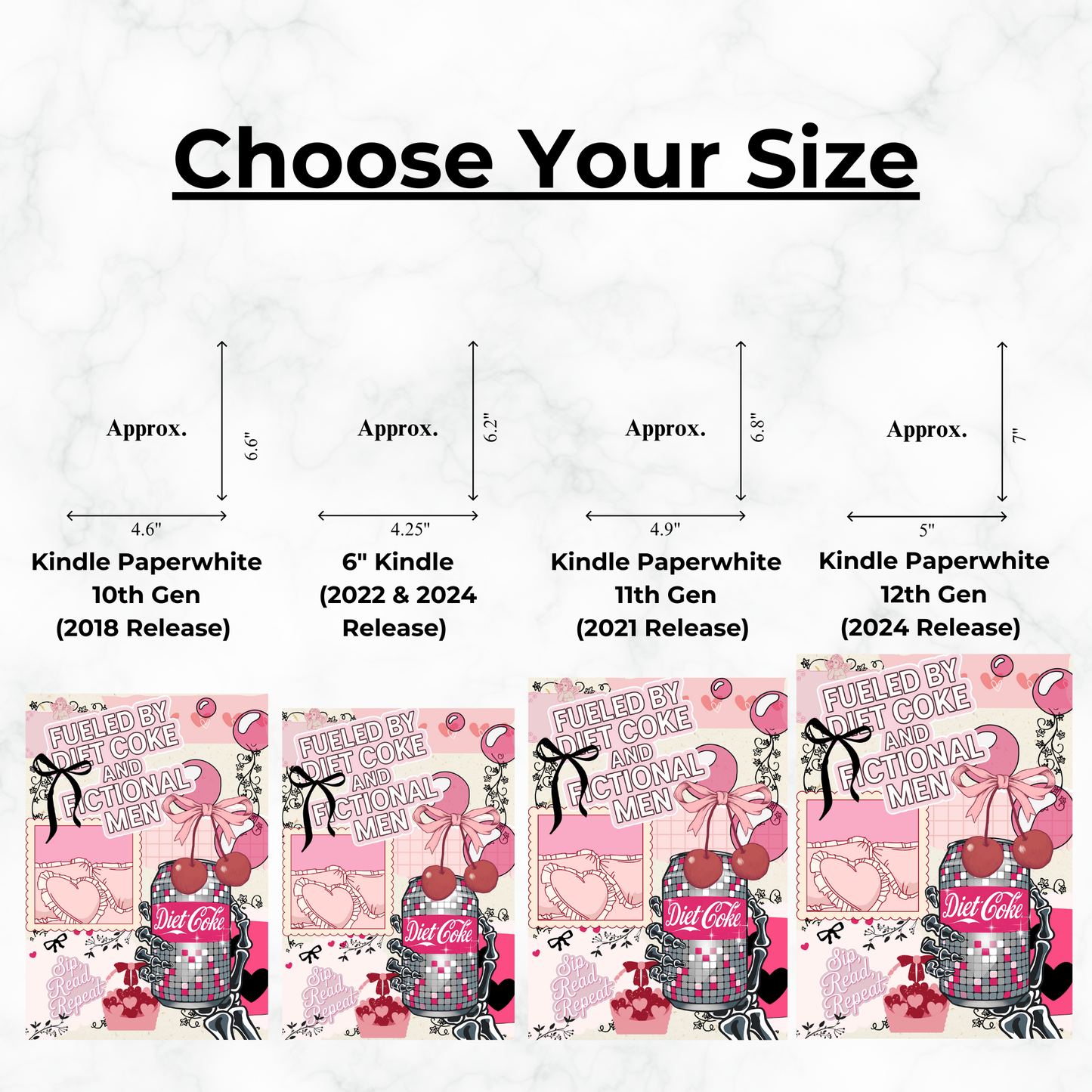 Pink Diet Coke - Kindle Insert