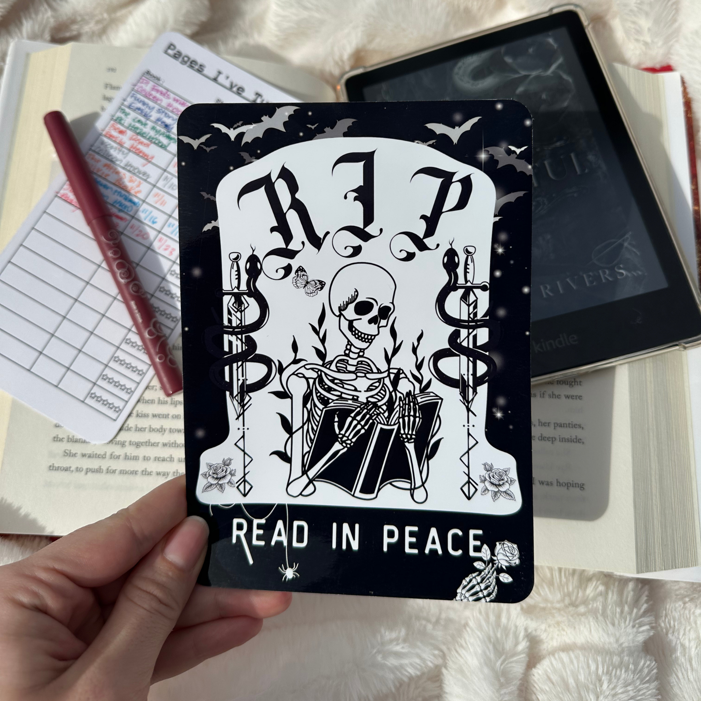 Read In Peace (RIP) - Kindle Insert