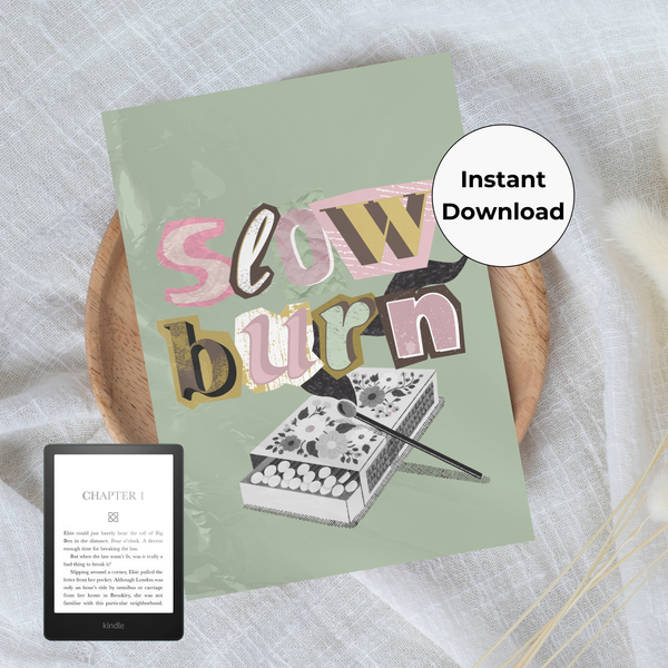 slow burn spring - kindle insert (printable)