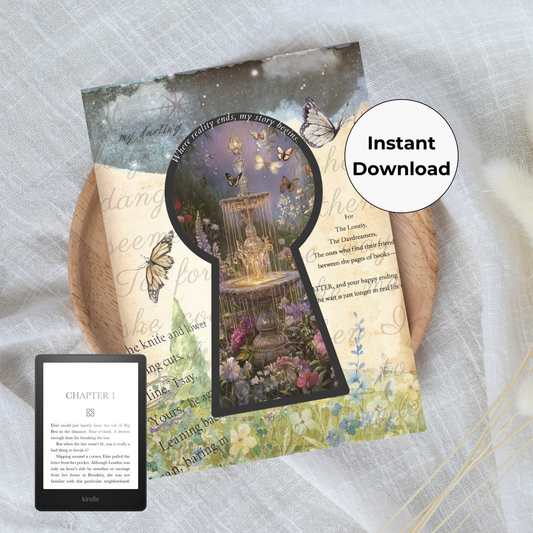 Summer Escape Printable Kindle Insert