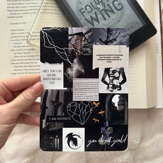 Fourth Wing Inspired Paperwhite Kindle Insert