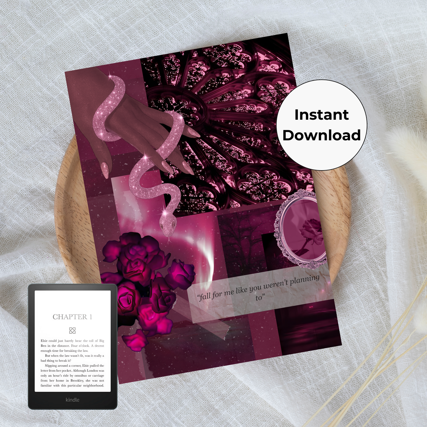 Flirty Delight — Kindle Insert (Printable)