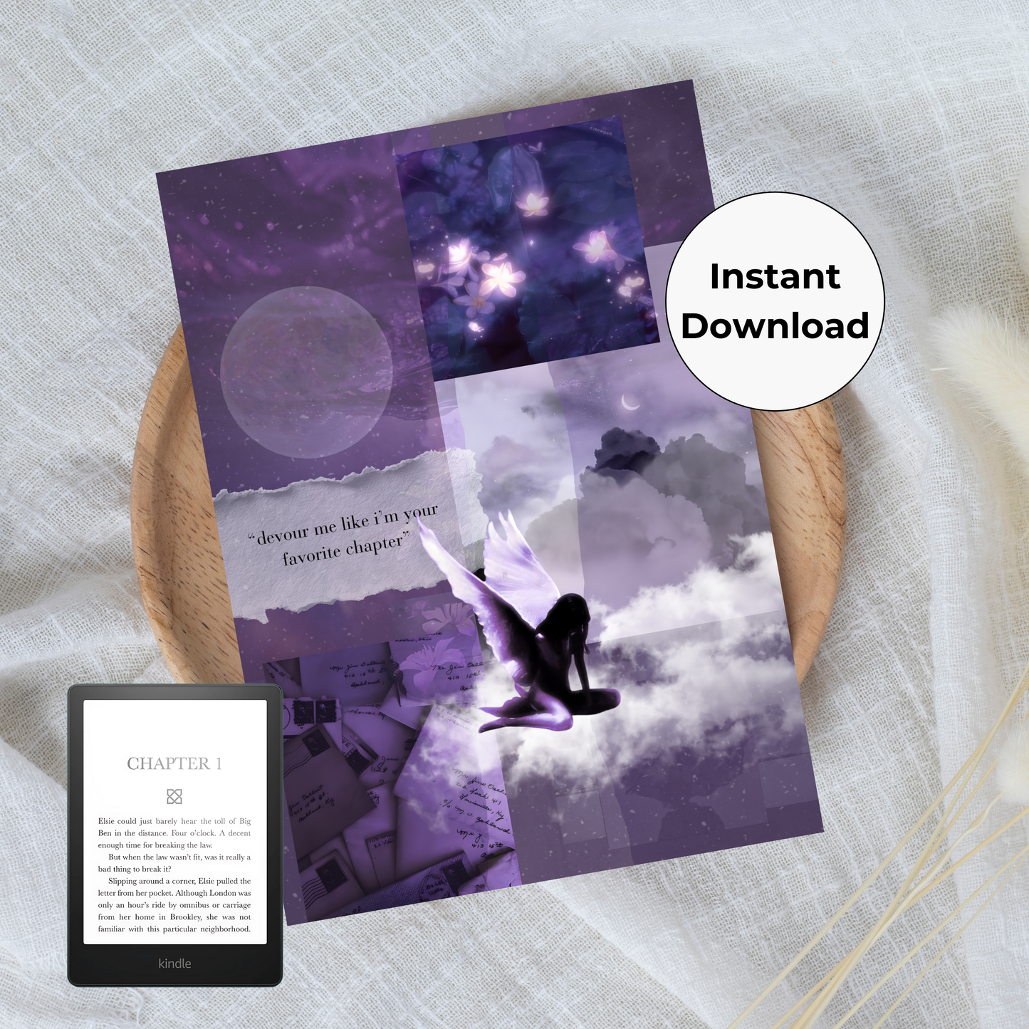 Lustful Delight — Kindle Insert (Printable)