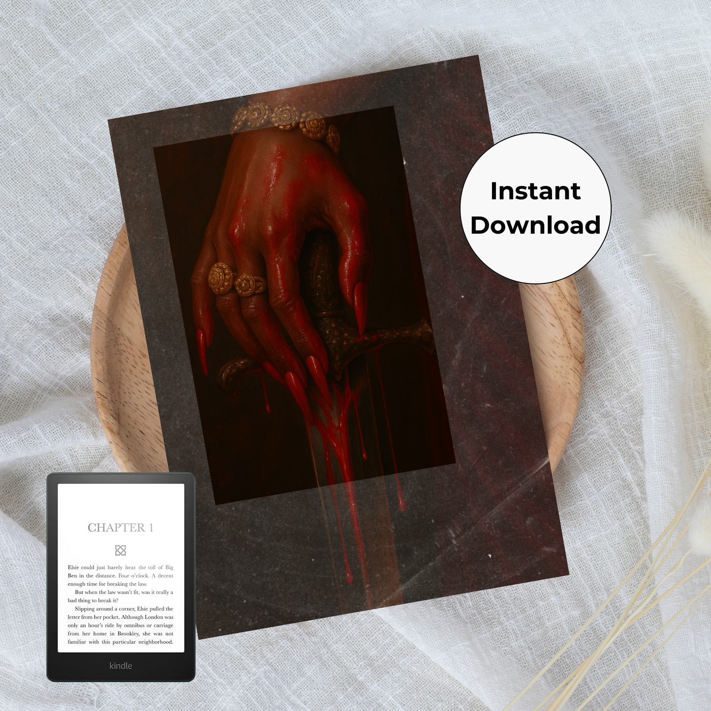 Revival Nude #1 - Kindle Insert (Printable)