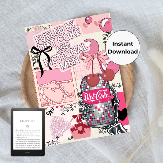 Pink Diet Coke - Kindle Insert (Printable)
