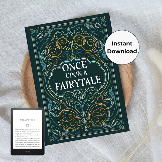 Once Upon A Fairy Tale Printable Kindle Insert