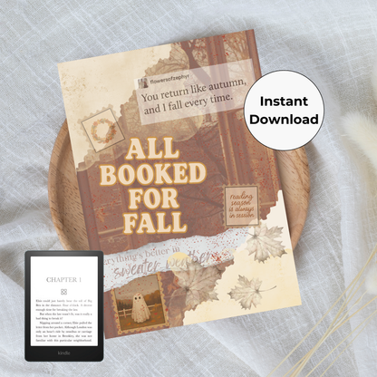 Autumn Air Mail Printable Kindle Insert