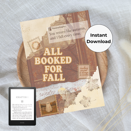 Autumn Air Mail Printable Kindle Insert