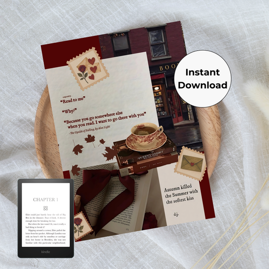 Love Letter Printable Kindle Insert