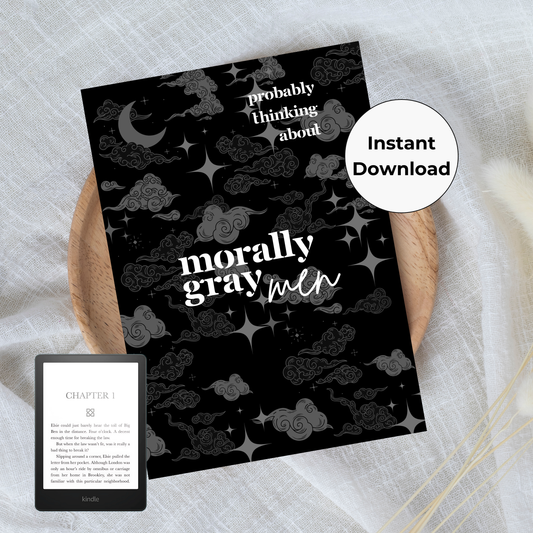 lost in clouds - kindle insert (printable)