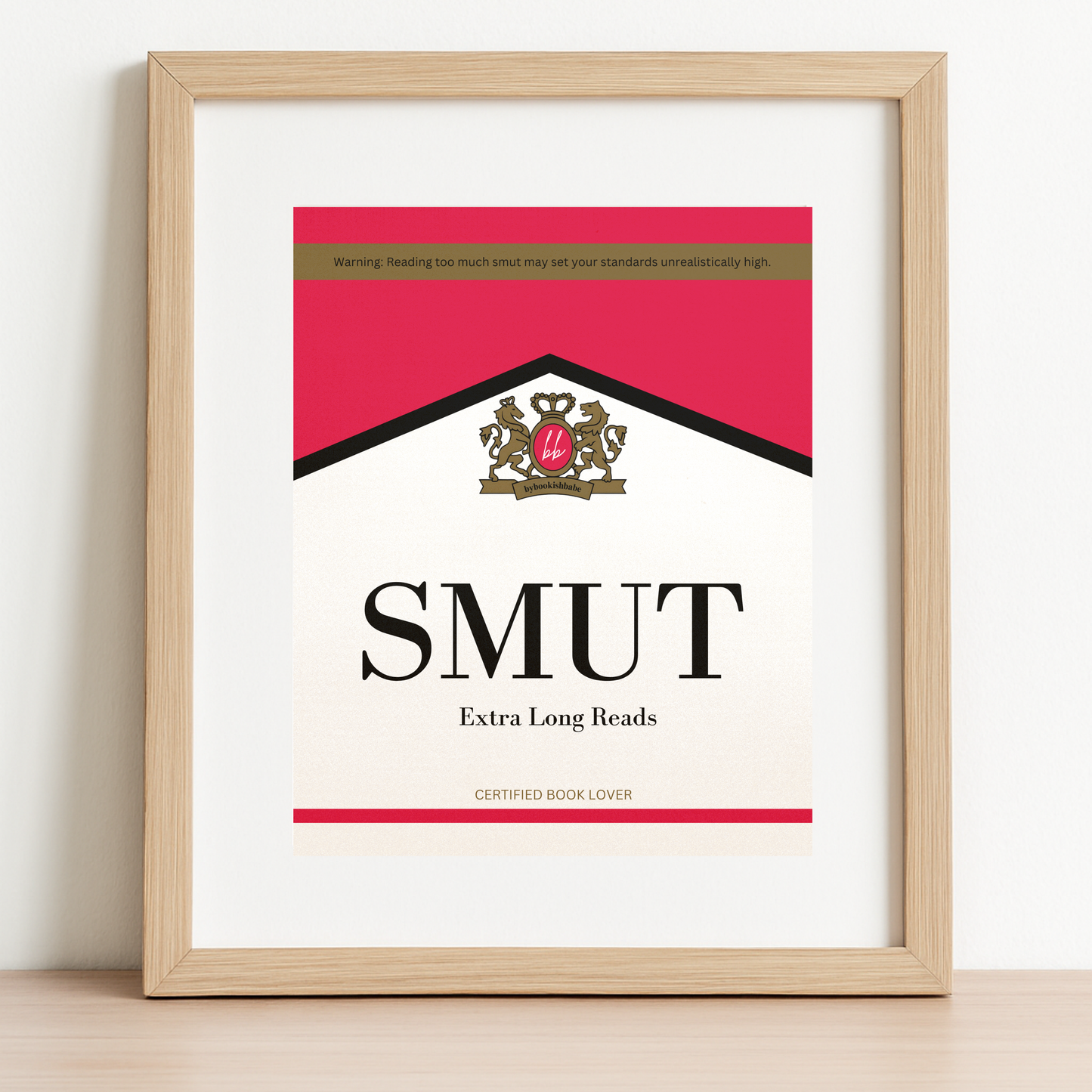 Smut Marlboro Inspired 8x10 - Art Print