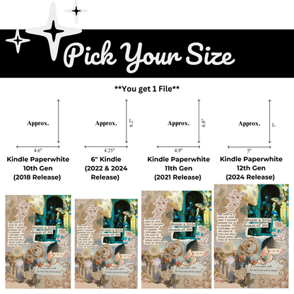 Dreamy Affair Printable Kindle Insert