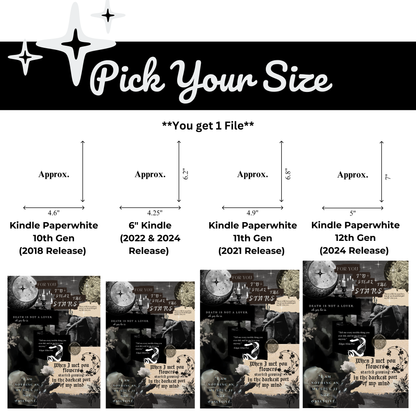 Dark Affair Printable Kindle Insert