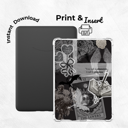 Inked In Want Printable Kindle Insert