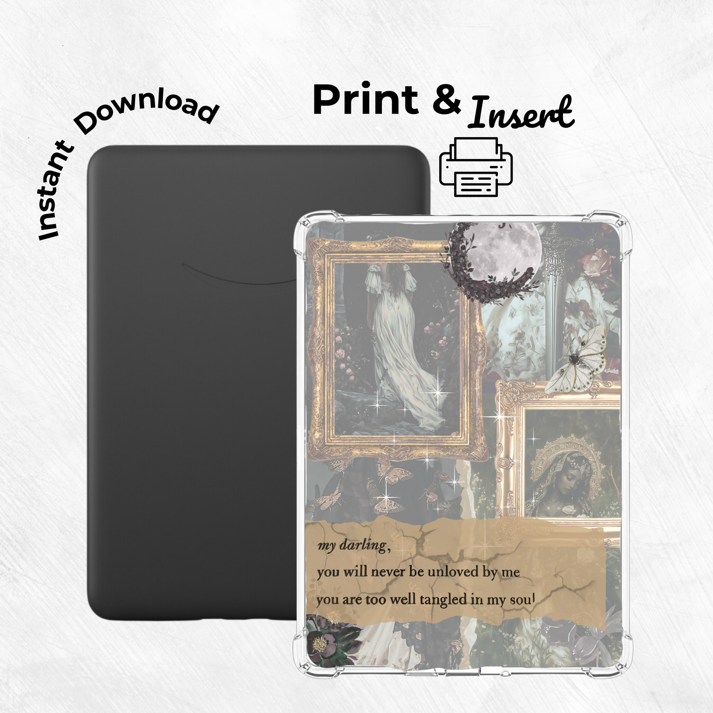 Summer Night Printable Kindle Insert