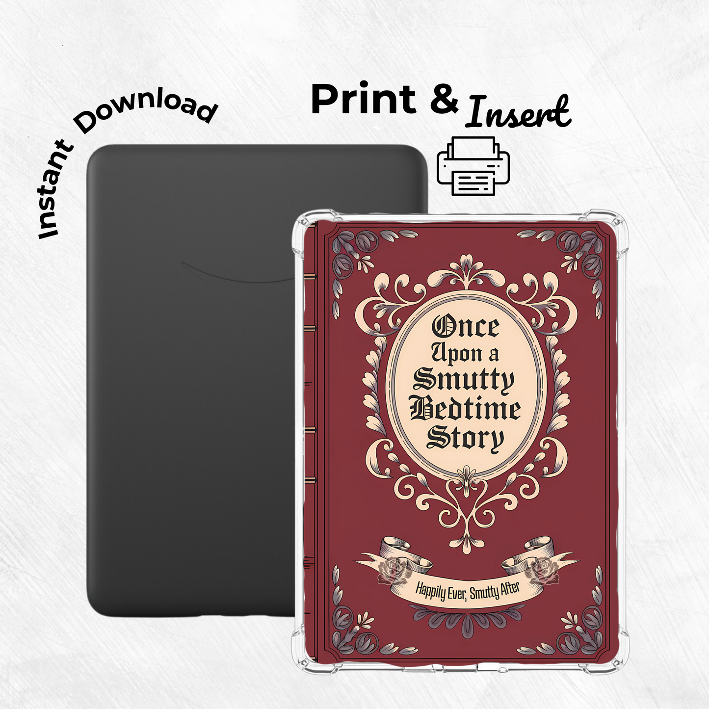 Once Upon A Smutty Bedtime Story Printable Kindle Insert