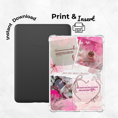 Barely Blushing Printable Kindle Insert