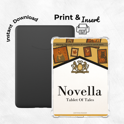 September Novella Printable Kindle Insert