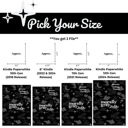 lost in clouds - kindle insert