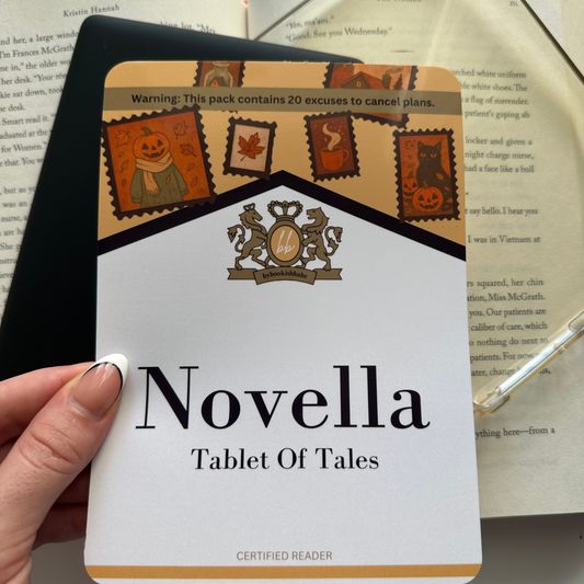 September Novella Paperwhite Kindle Insert