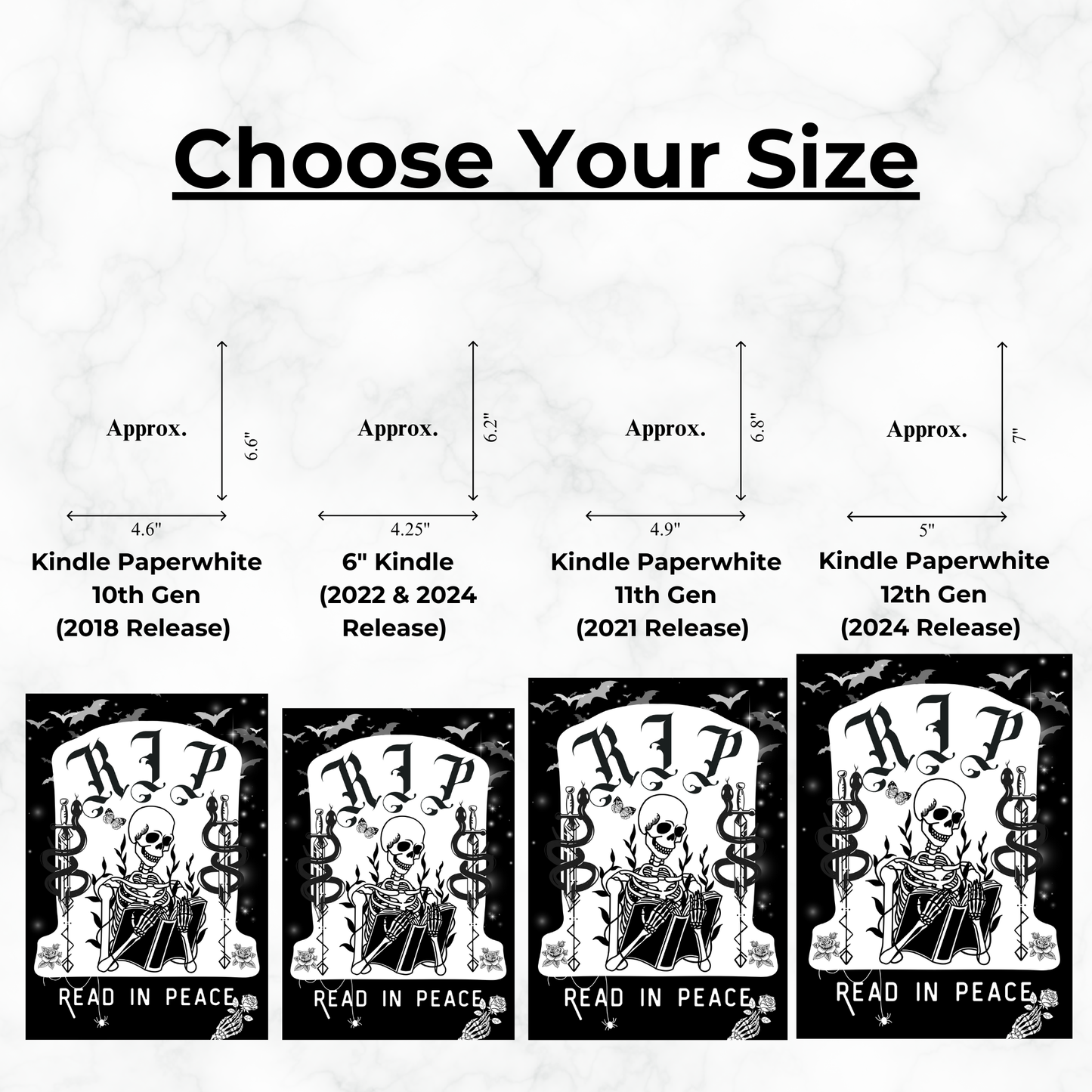 Read In Peace (RIP) - Kindle Insert