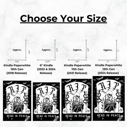 Read In Peace (RIP) - Kindle Insert