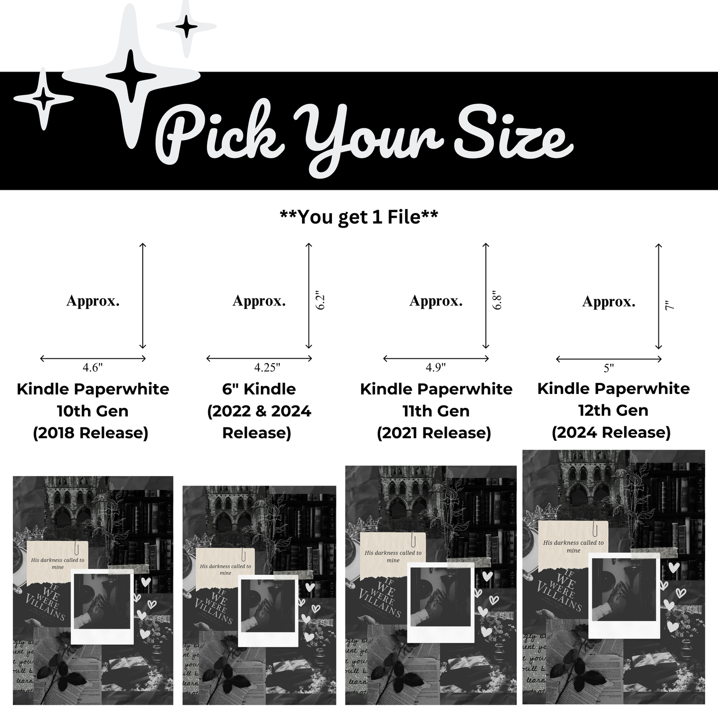 Dark Villain - Kindle Insert