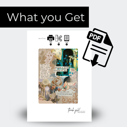 Dreamy Affair - Kindle Insert (Printable)