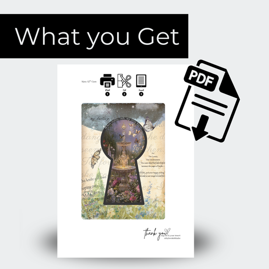 Summer Escape - Kindle Insert (Printable)