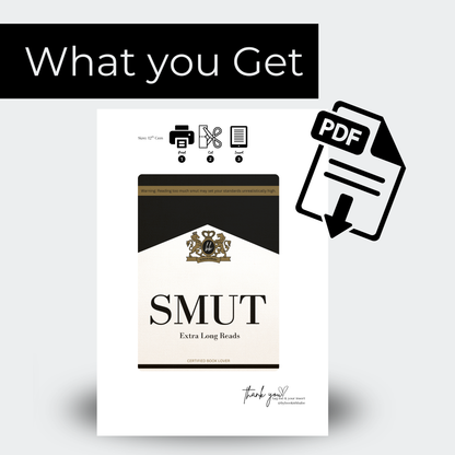 Black Marlboro - Kindle Insert (Printable)