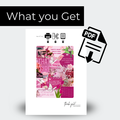 Pink THAT Girl - Kindle Insert (Printable)