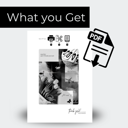 White Haze - Kindle Insert (Printable)