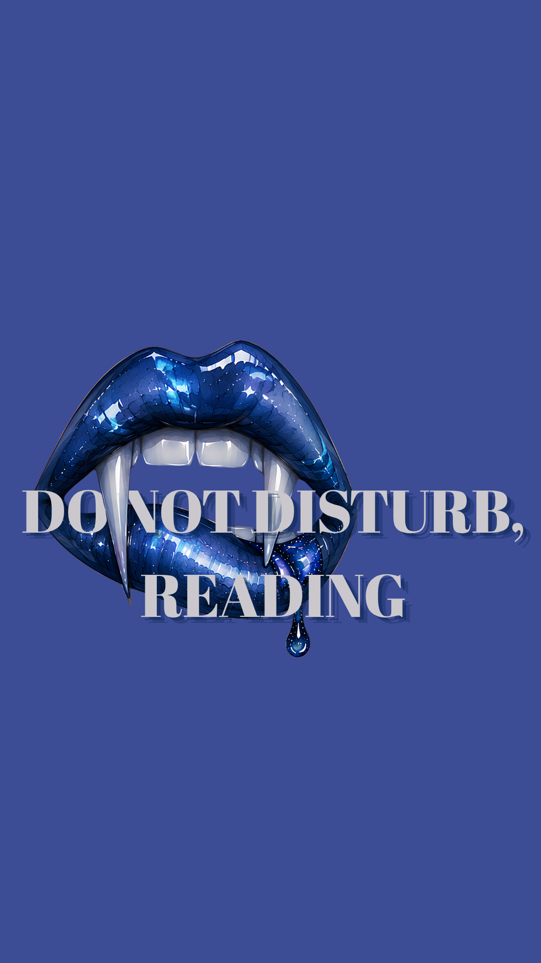 do not disturb, reading phone wallpaper preview