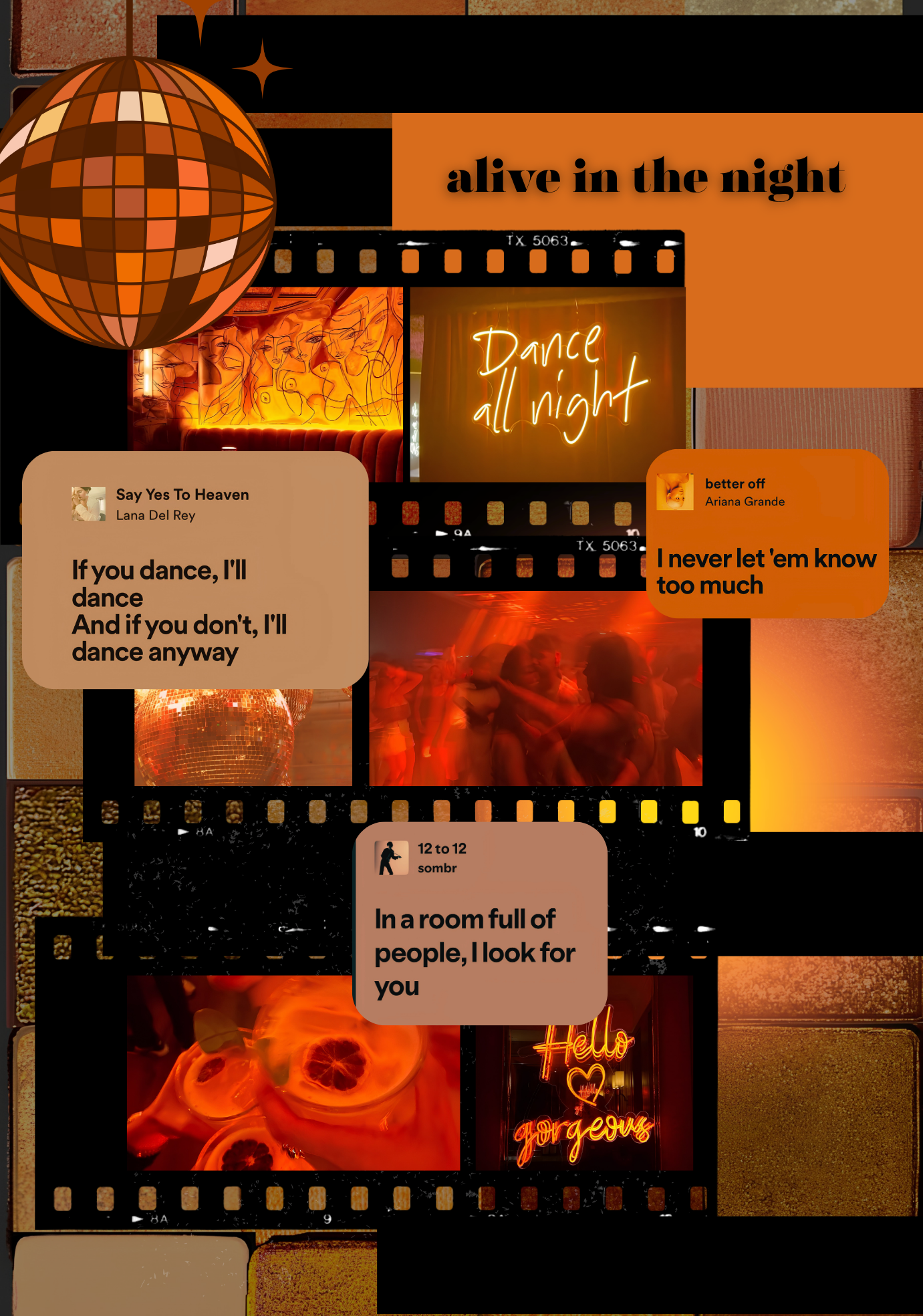 Alive in the Night kindle insert artwork preview