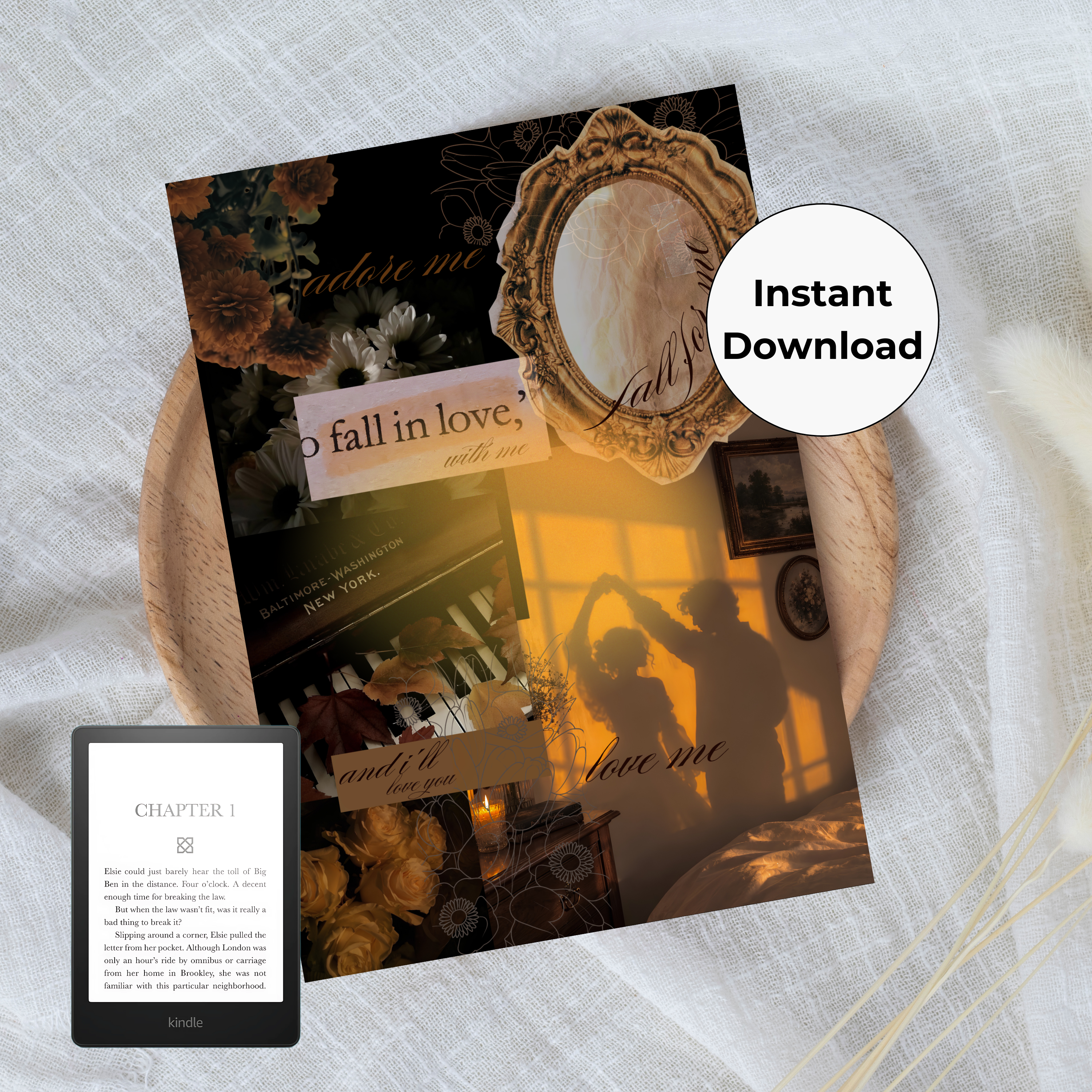 Forever Love printable Kindle insert