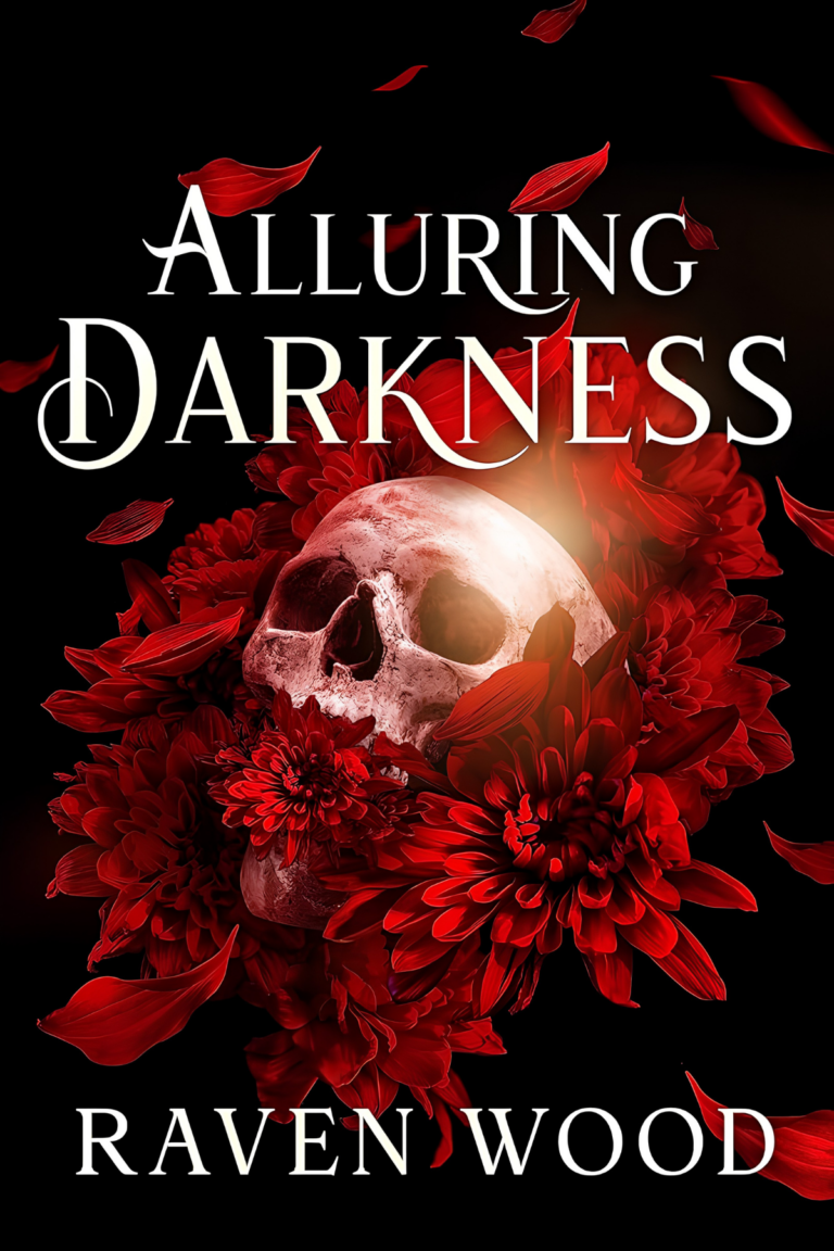 Alluring Darkness by Raven Wood – dark romance book cover