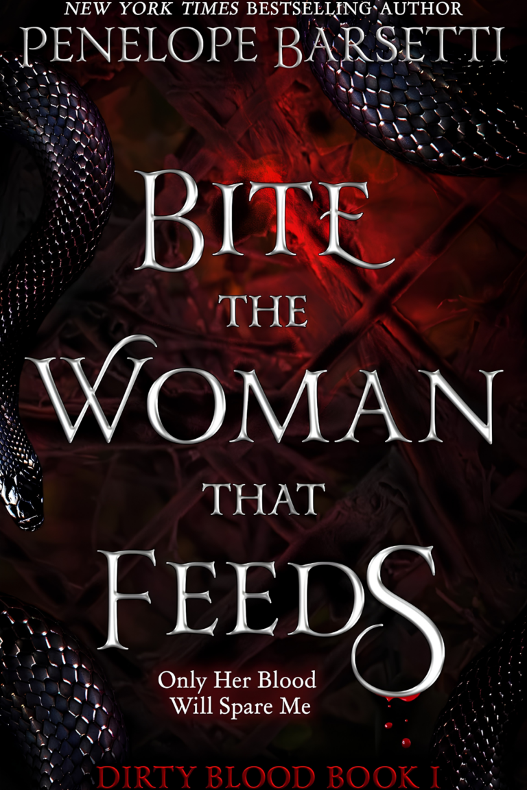 Bite the Woman That Feeds by Penelope Barsetti – paranormal romance book cover