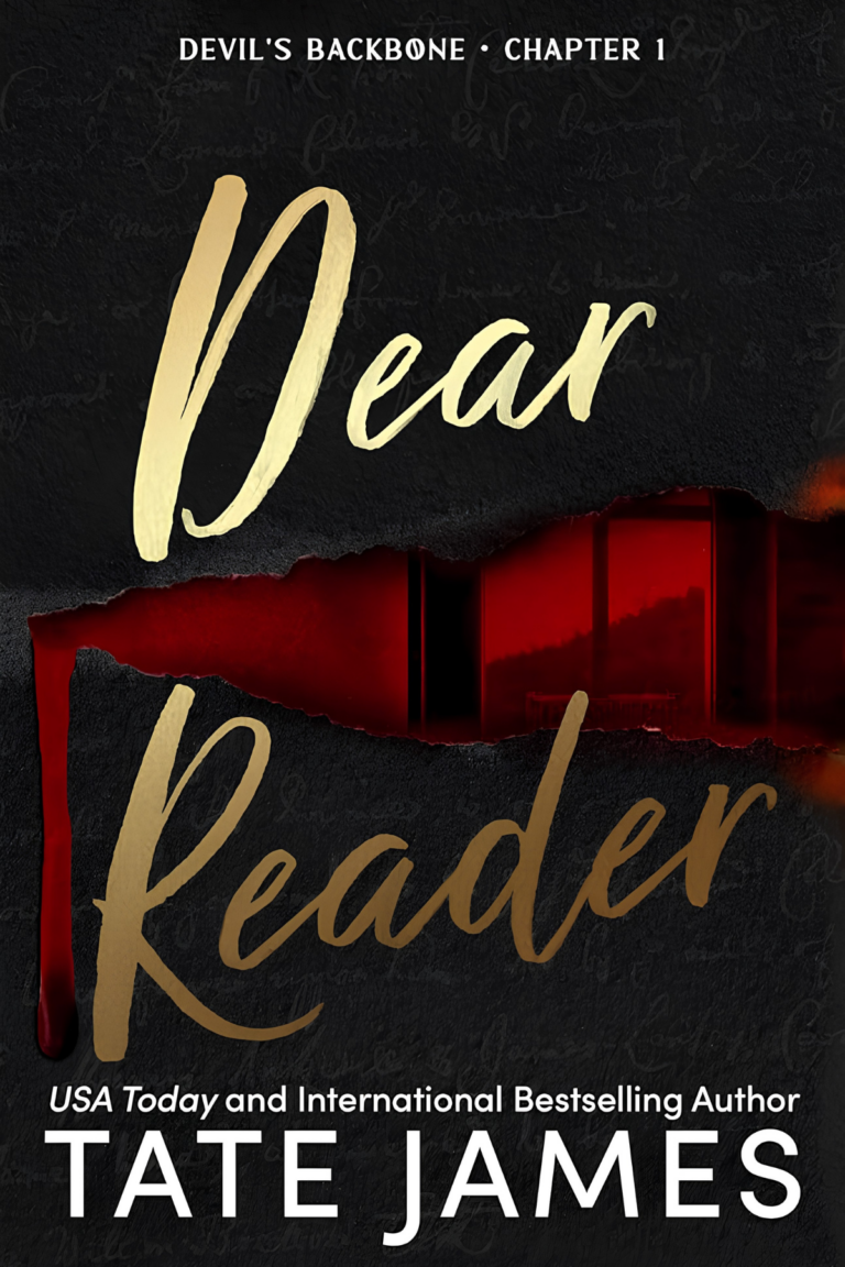 Dear Reader by Tate James – dark romance book cover