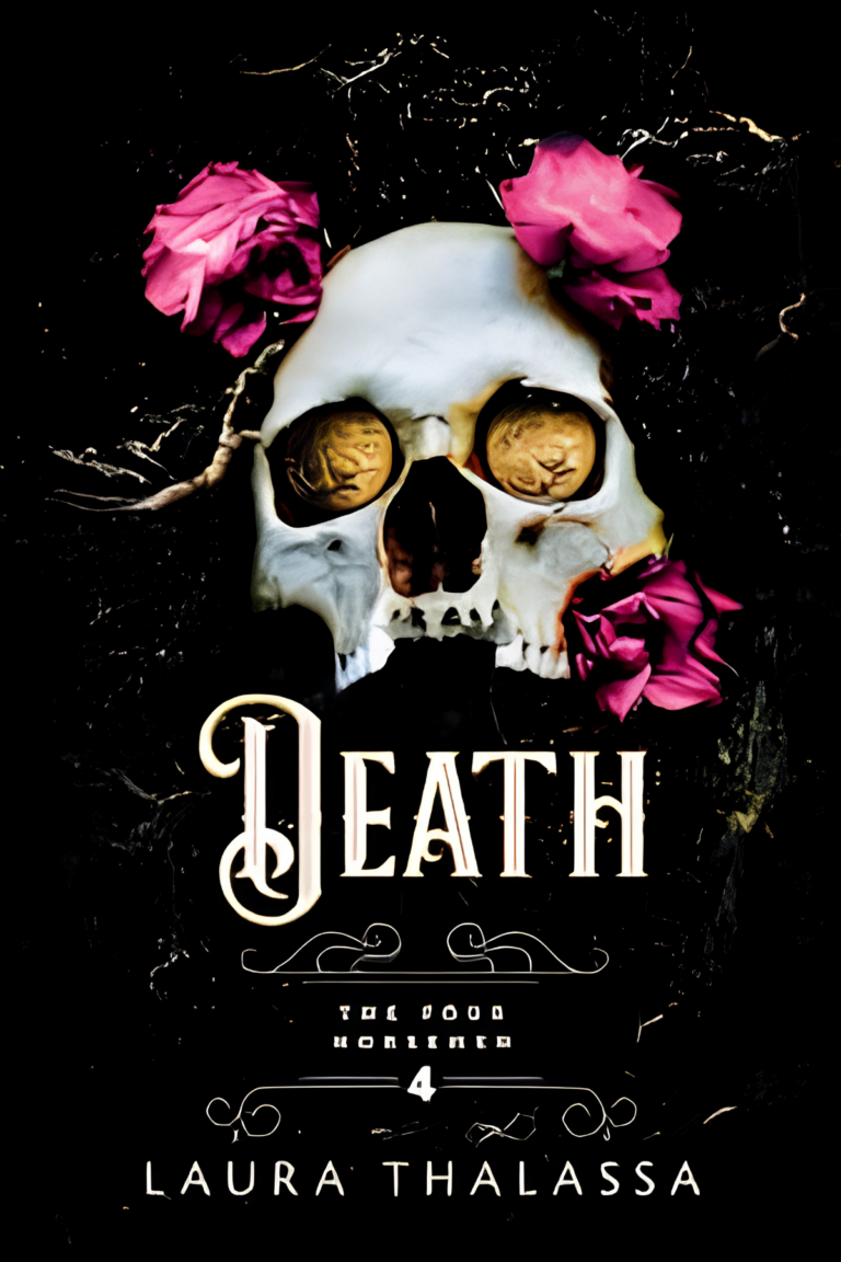 Death by Laura Thalassa – paranormal romance book cover