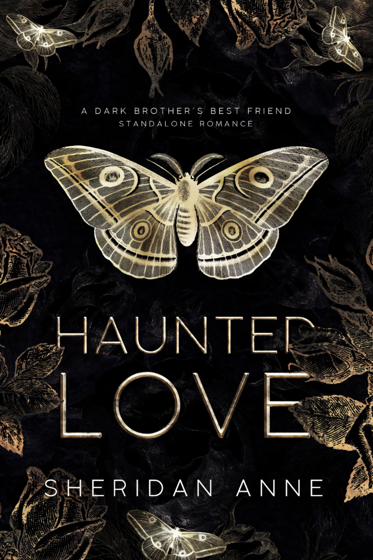Haunted Love by Sheridan Anne – dark romance book cover