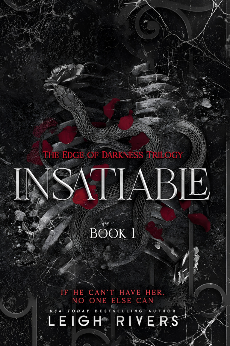 Insatiable by Leigh Rivers – dark romance book cover