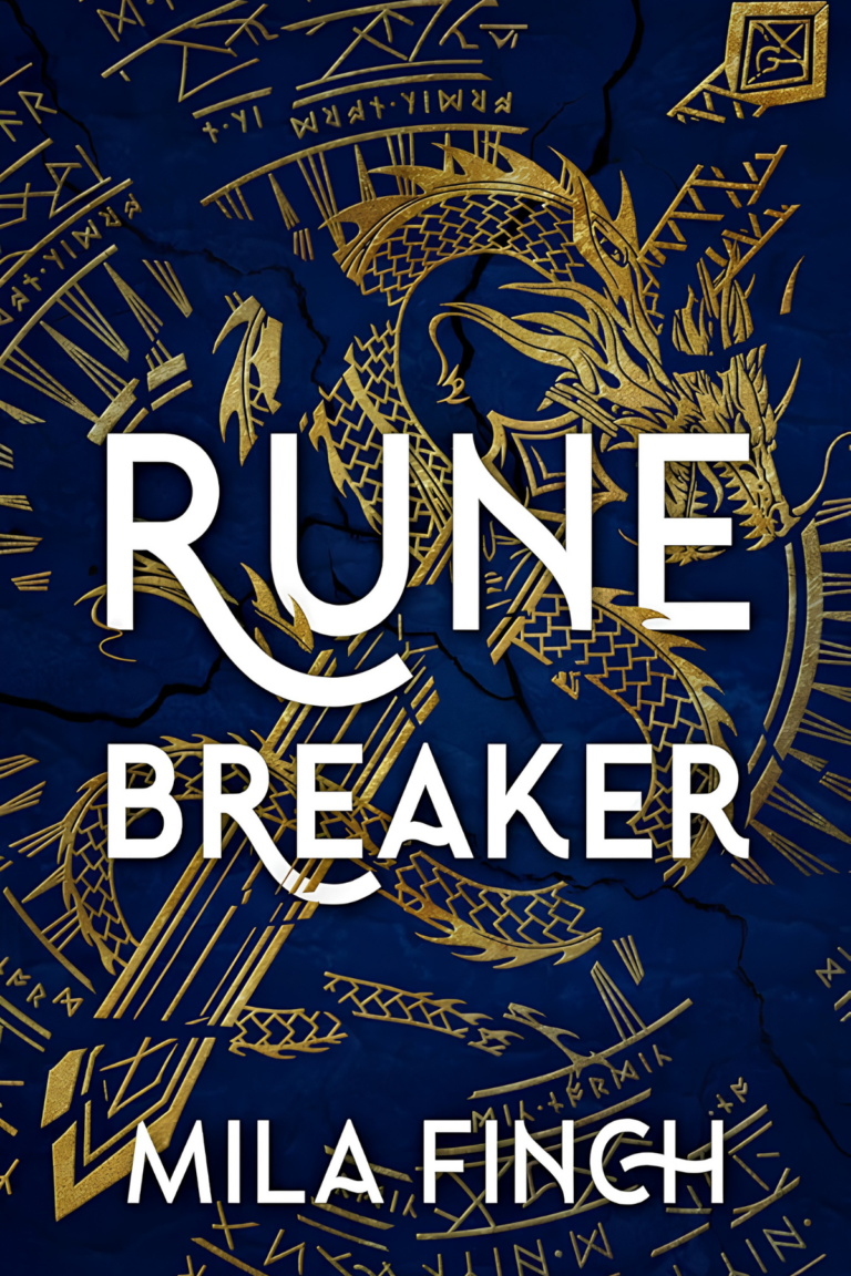 Runebreaker by Mila Finch – romantasy book cover